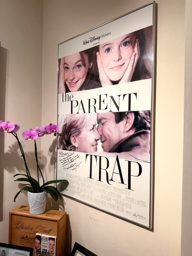 The Parent Trap poster at Staglin